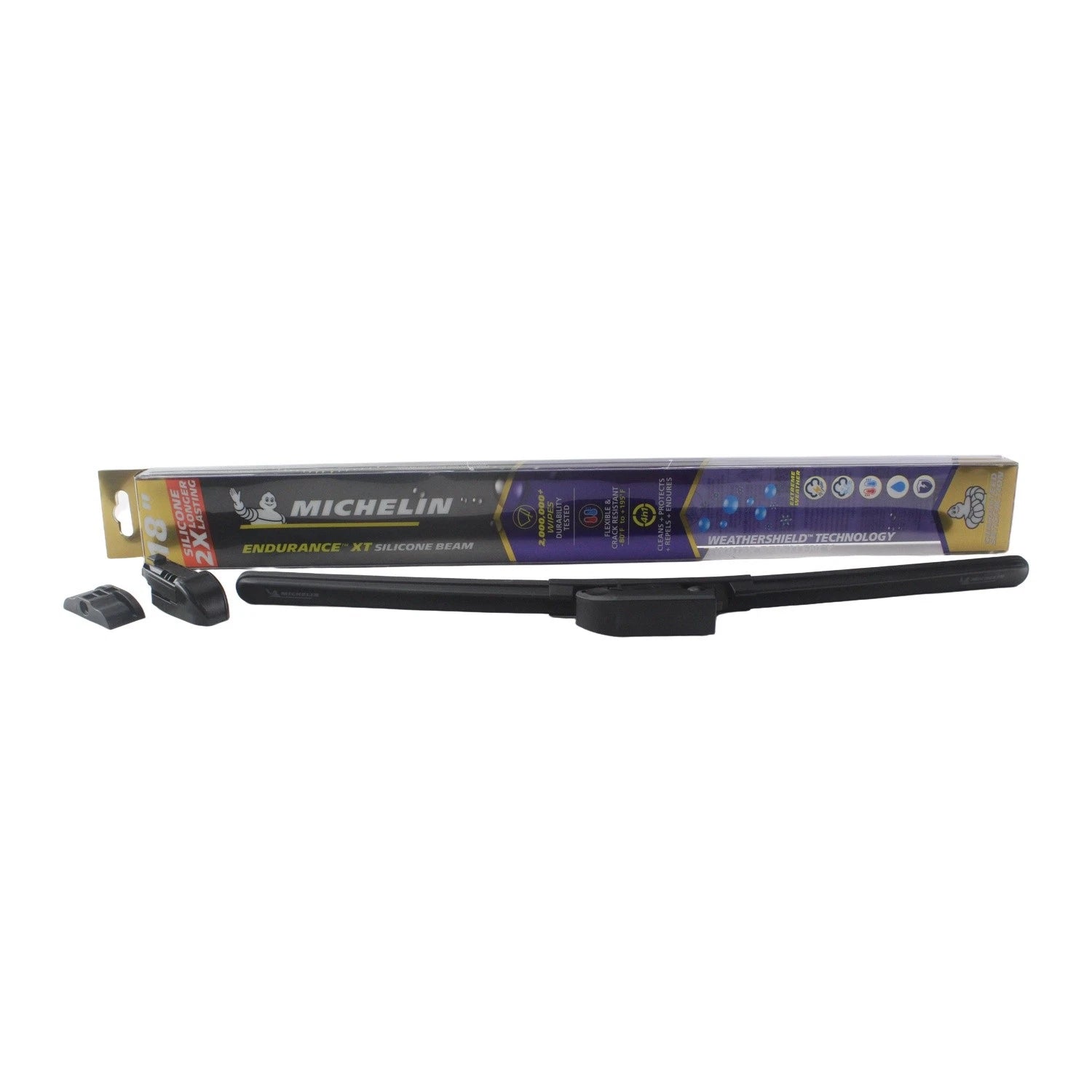 Set of 2 Michelin Endurance XT Beam Wiper Blades for GMC K3500 (1988–2000)
