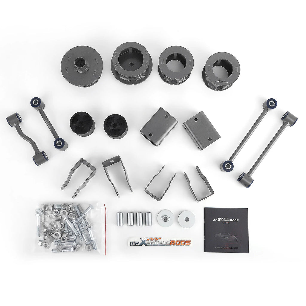 2.5" Suspension Lift Kit & Sway Bar End Links for Jeep Wrangler JL (2018–2023)