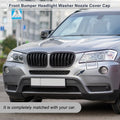 Front Right Side Bumper Headlight Washer Nozzle Cover Cap for BMW X3 Grey