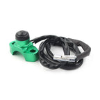CNC Engine Stop Start Kill Switch Button for Dirt Bike Quad ATV Green