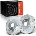 Front Drilled Rotors for Honda Ridgeline (2006–2014)