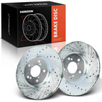 Front Drilled Rotors for Honda Ridgeline (2006–2014)