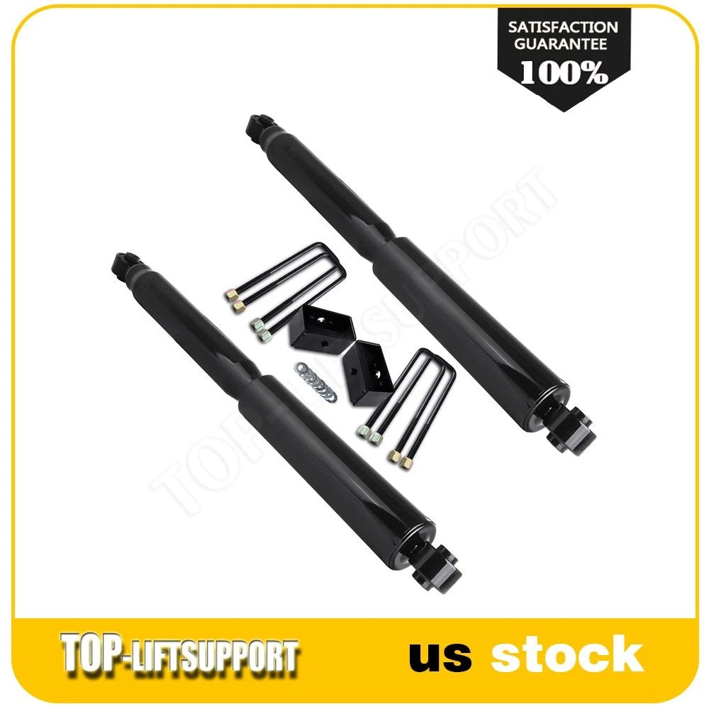 Set of Rear Shocks & 3" Leveling Kit for Silverado 1500 (2001–2006)