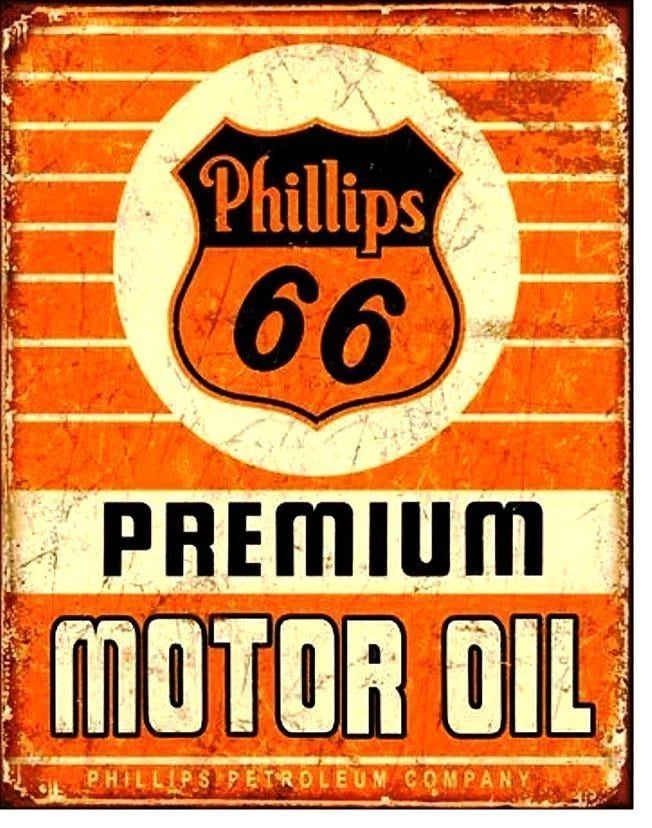 Vintage Replica Tin Metal Sign for Gas Station (1996)