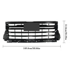 Glossy Black Grille for Chevy Silverado 2500HD 3500HD (2024–2025)