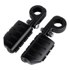 1-1/4" Matte Black Highway Engine Guard Footpegs for Harley Sportster