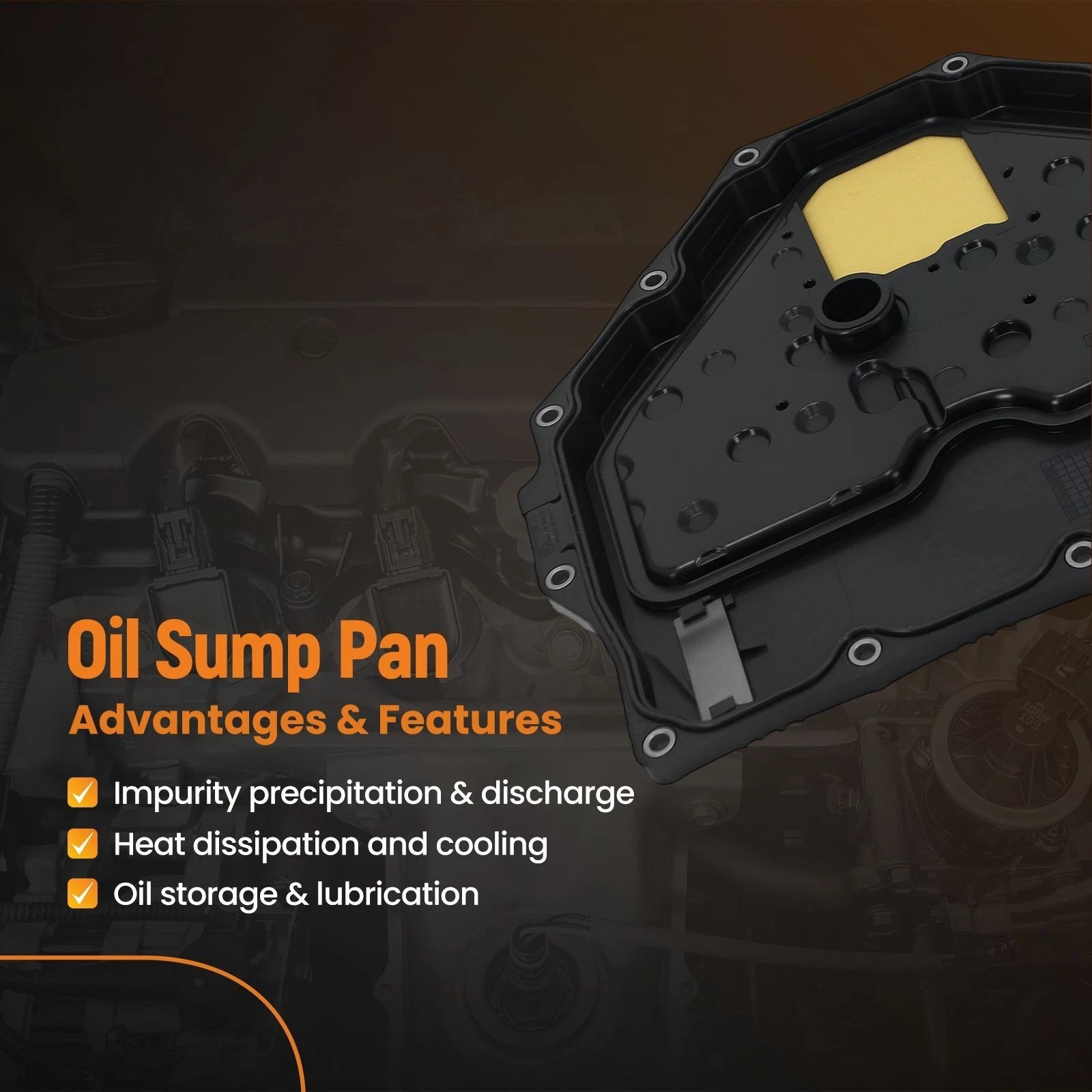 Auto Transmission Oil Pan Kit for Porsche 718/911 (2009–2018) 9G132102500