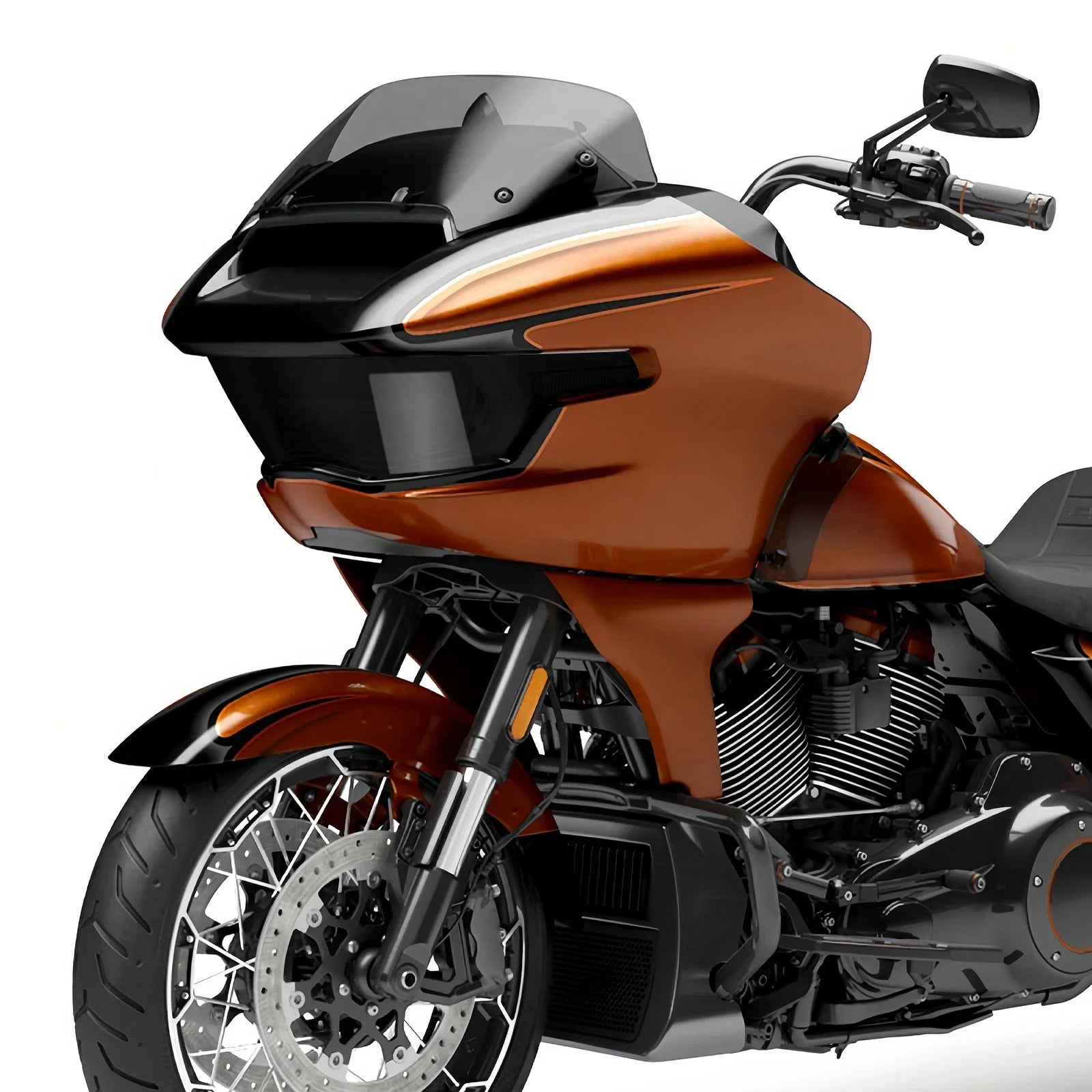 Headlight Guard Cover for Harley CVO Road Glide FLTRXSE 2023-2025 Black