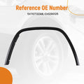 Front Left Fender Flare Molding for Grand Cherokee (2017–2021) 5XT67TZZAB