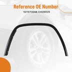 Front Left Fender Flare Molding for Grand Cherokee (2017–2021) 5XT67TZZAB