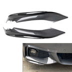Carbon Front Bumper Lip Splitter Side Air Vent Covers for BMW 4-Series (2014-2020)