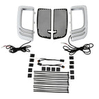 LED Turn Signal Light Fairing Lower Grilles for Harley Electra Glide (2014–2023)