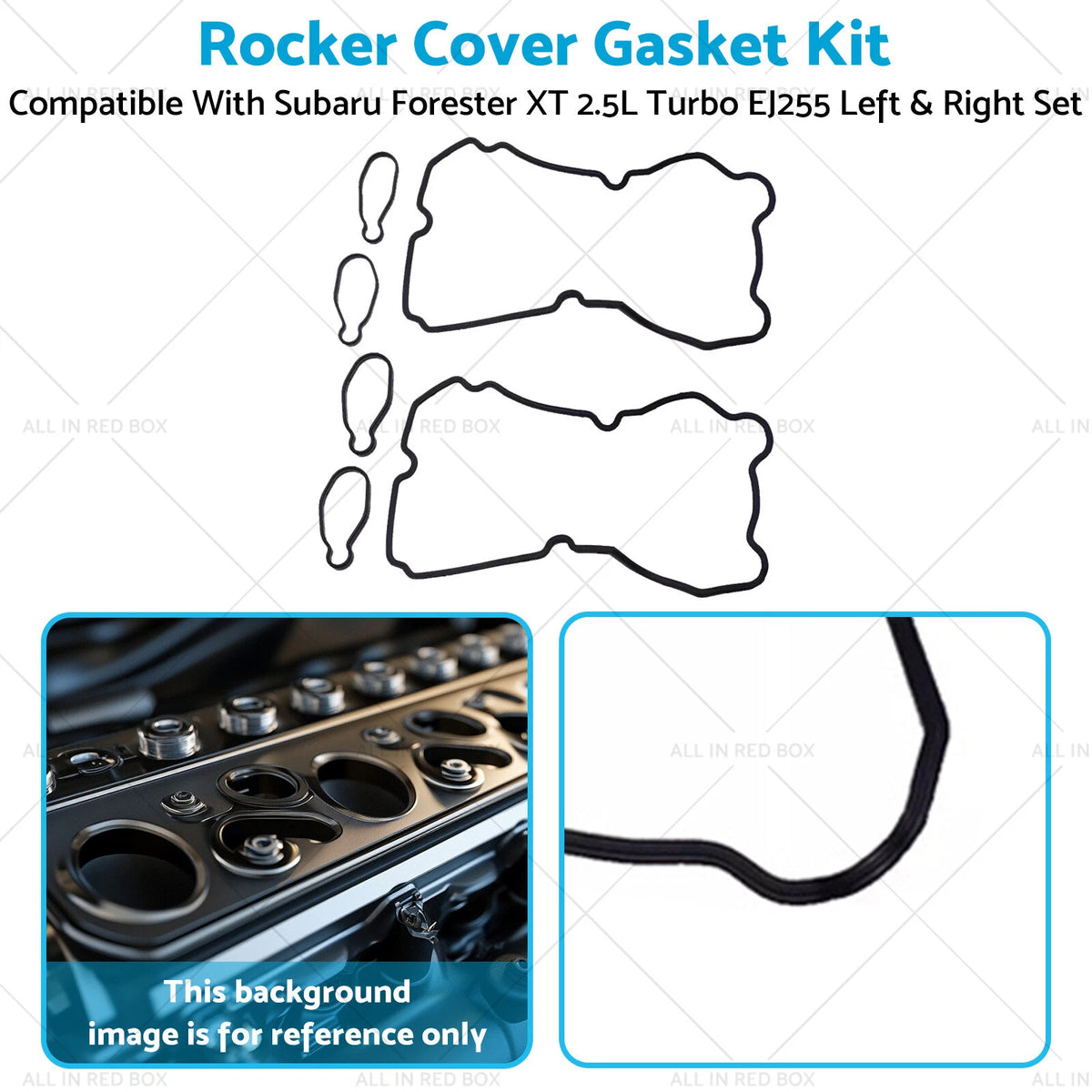 Rocker Cover Gasket Kit for Subaru Forester XT 2.5L Turbo (2003–2008)