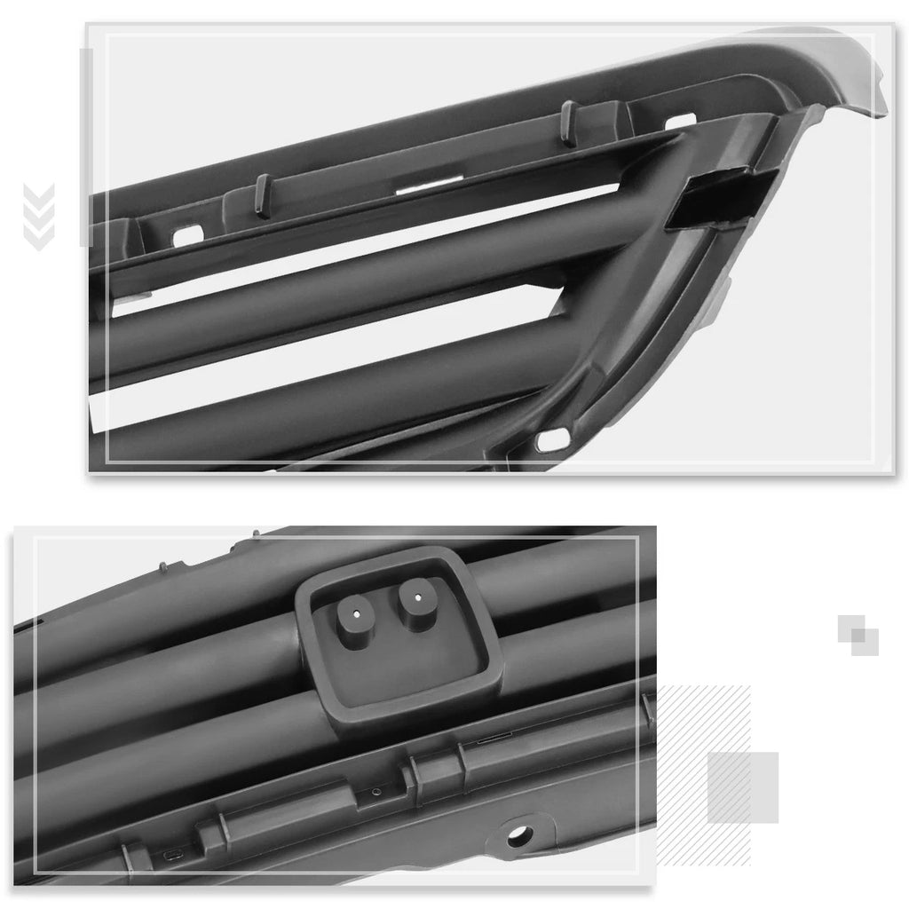 Matte Black Horizontal Slats Grille for Honda Civic Sedan (1999–2000)