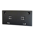 Front License Plate Bracket Replacement Polypropylene for Chevrolet Silverado (2007–2013)