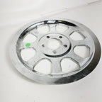 Chrome Pulley Cover for Harley FXST/FLST (2000–2005) 70-tooth