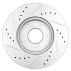 Drilled and Slotted Front Brake Disc Rotors for Honda Accord Civic Element