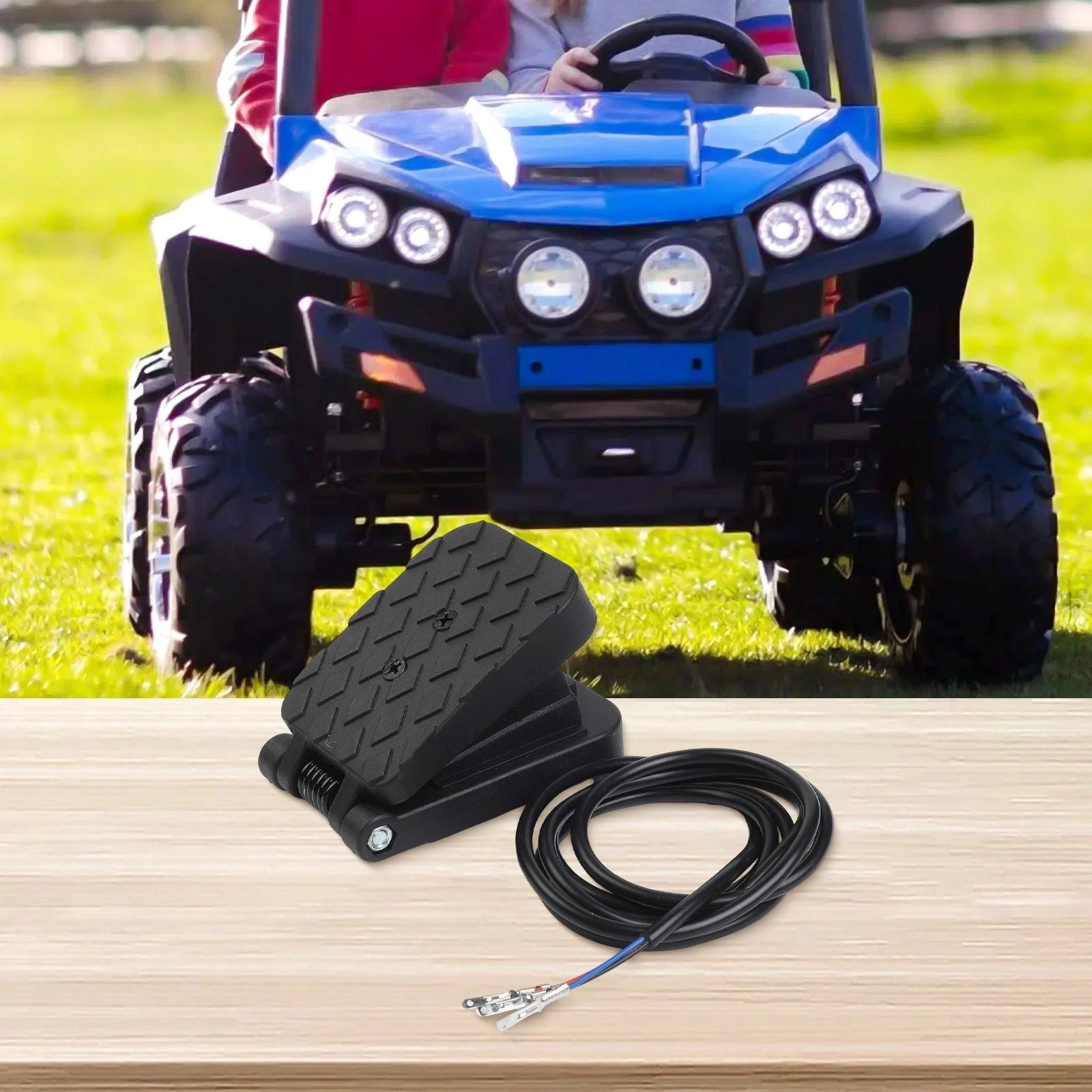 Hall Sensor Speed Change Pedal for Kids Electric Vehicles (Long Cable)