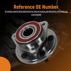 Wheel Hub Assembly for Jeep Wrangler Cherokee (1990–1998)