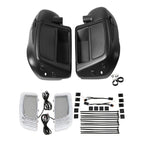 Matt Black Lower Vented Leg Fairing & Turn Light for Harley Road Glide (2014–2024)