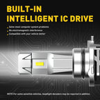 2X HB4 9006 LED Headlight Bulbs for Low Beam (Plug&Play)