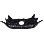 Grille for Honda CR-V (2015â2016) Front Mesh Bumper Upper & Lower Trim