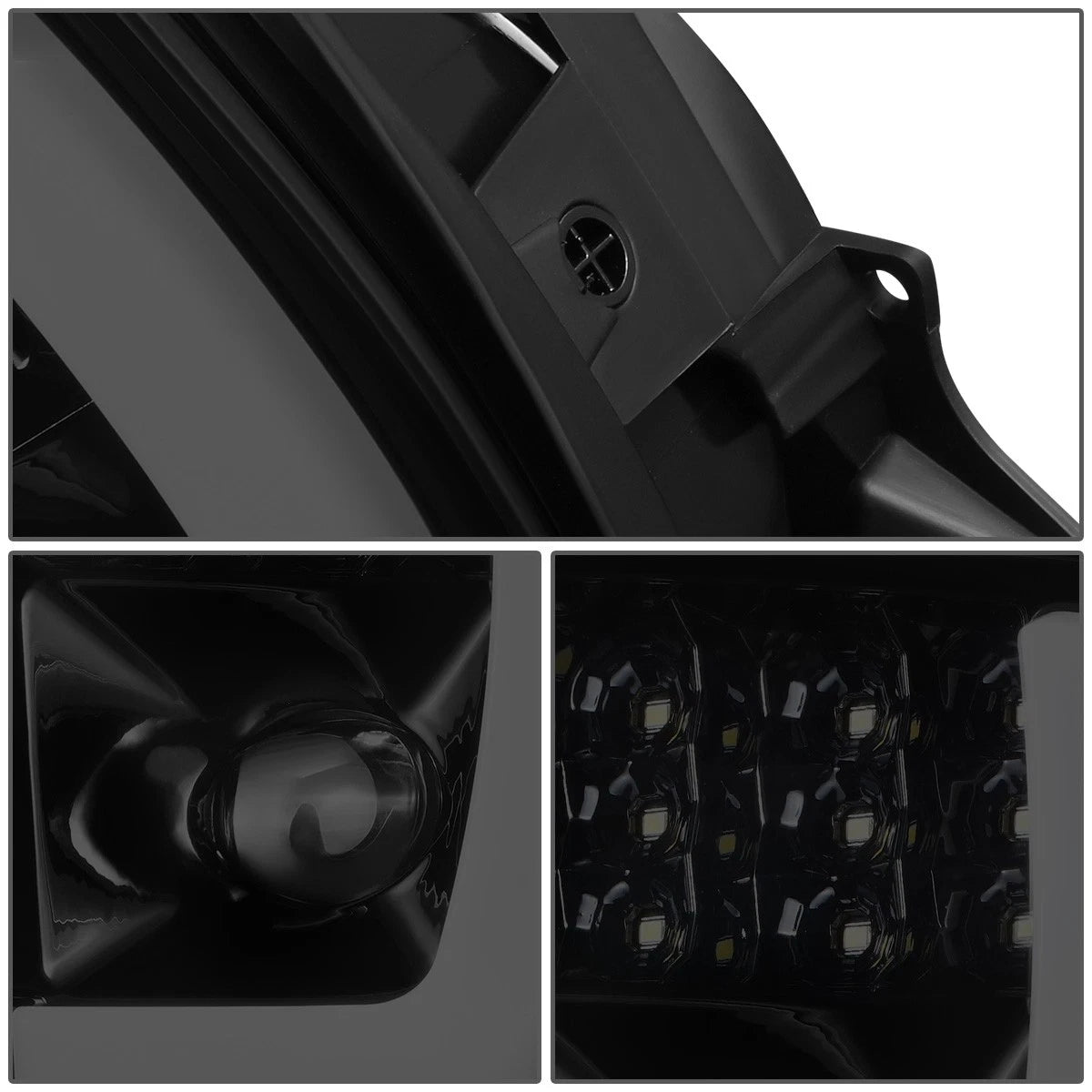LED Projector Fog Lights for Ram 1500 Classic (2013–2022) - Smoked, w/Switch