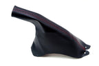 E Brake Leather Synthetic for Mustang (1994–2004) Red Stitch