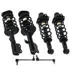 Front & Rear Strut Shock Assembly & Sway Bar Links for Toyota Prius (2004–2009)