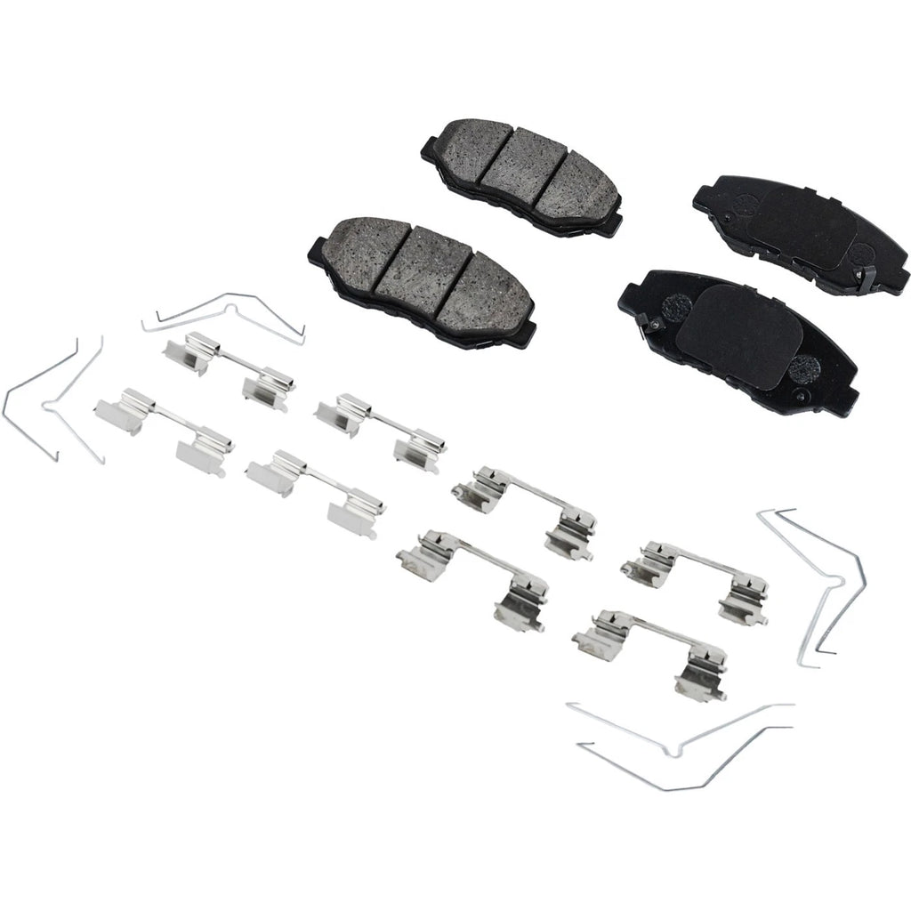 Set of 4 Ceramic Brake Pads for Honda Accord Sedan (2011–2017)