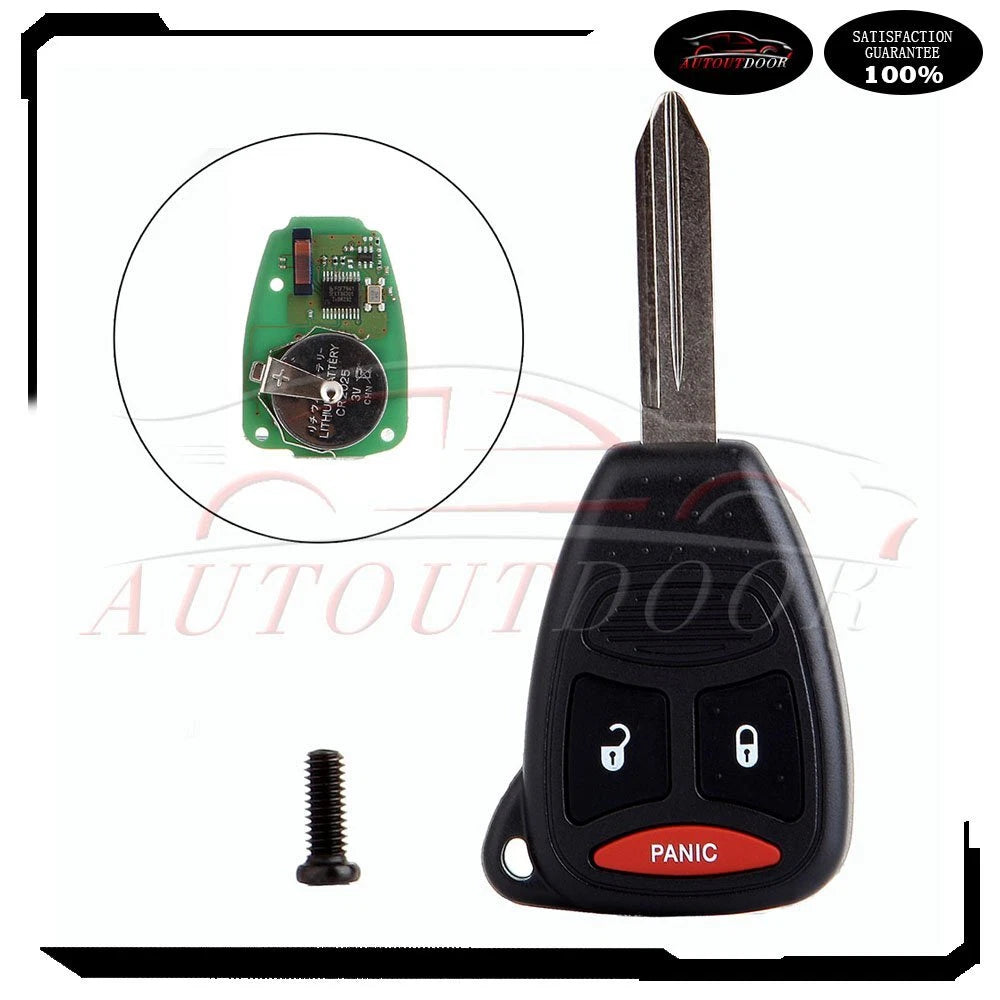 Keyless Entry Remote Fob Combo for Dodge (KOBDT04AD)