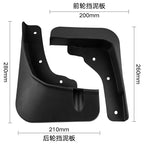4x Mud Flaps Splash Guards Fender for Mitsubishi Outlander (2023–2024)