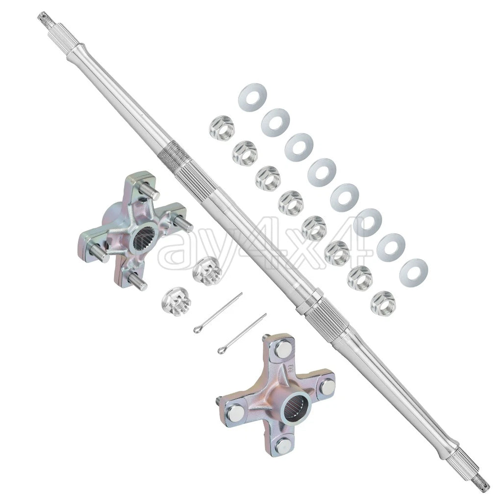 Rear Axle Shaft w/ Wheel Hubs for Yamaha Blaster YFS200 (1988–2002)