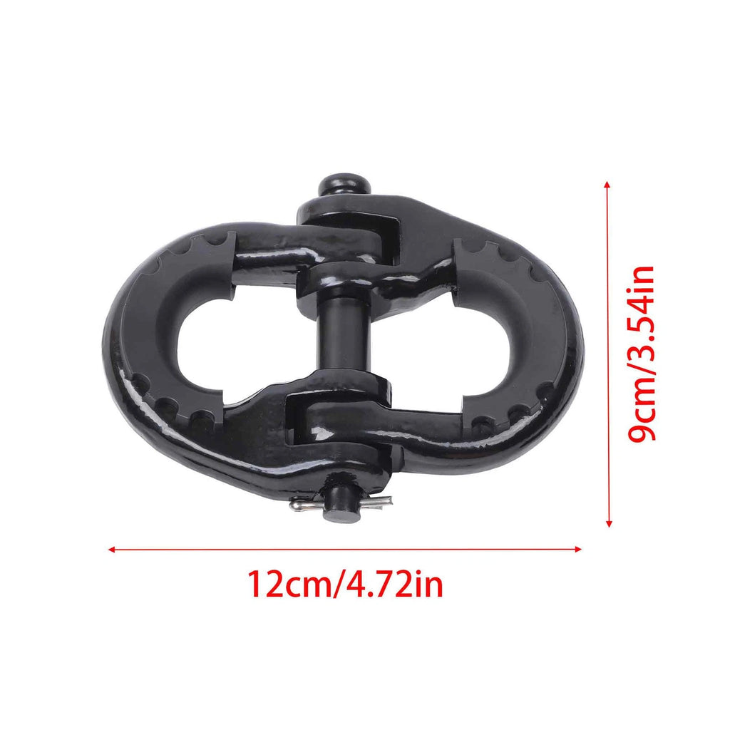 Set of 2 Safety Chain Connector Links for Tow Hitch (Universal)
