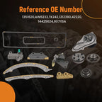 Engine Timing Chain Kit Water Pump VVT Sprocket for Honda Accord (2008–2012)