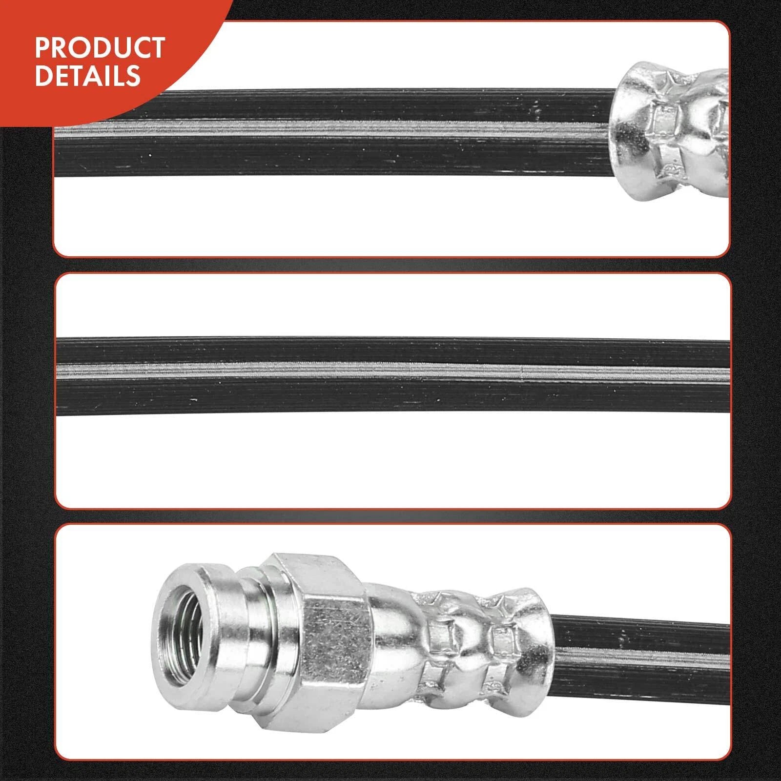 Rear Brake Hydraulic Hose for Hyundai Sonata (1999–2002) Kia Optima (2001–2002)