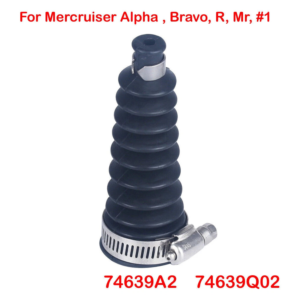Exhaust Pipe Shift Cable Bellows Kit for Mercruiser Alpha Bravo (74639A2)