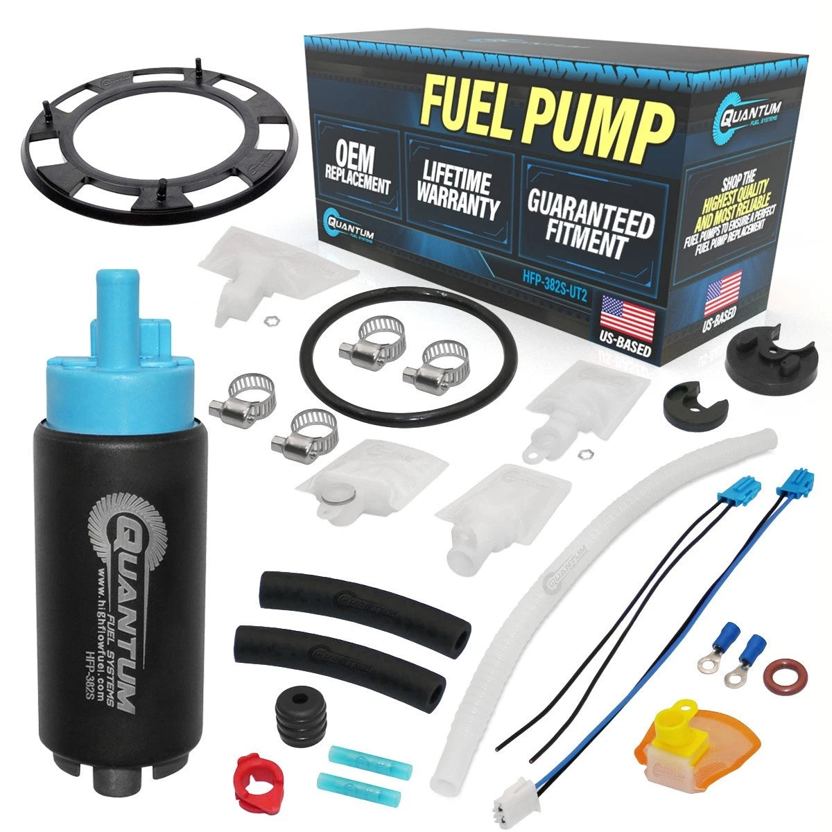 QFS Fuel Pump + Regulator + Tank Gasket for Honda DN-01 (2009)