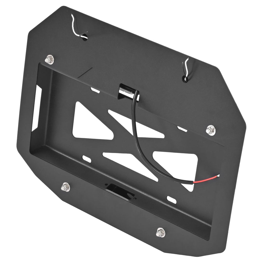 Spare Tire Delete License Plate Bracket for Jeep Wrangler JK (2007-2018)