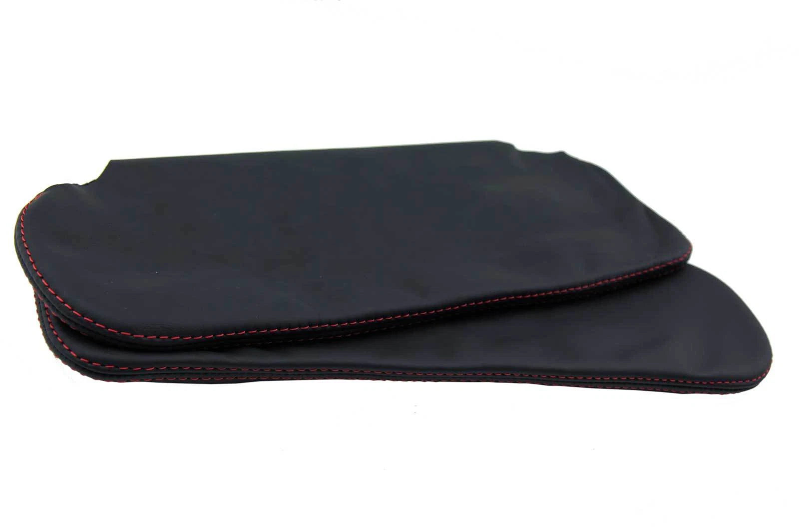 Sunvisor Covers for Camaro Firebird (1993–2002) Red Stitch Leather Synthetic
