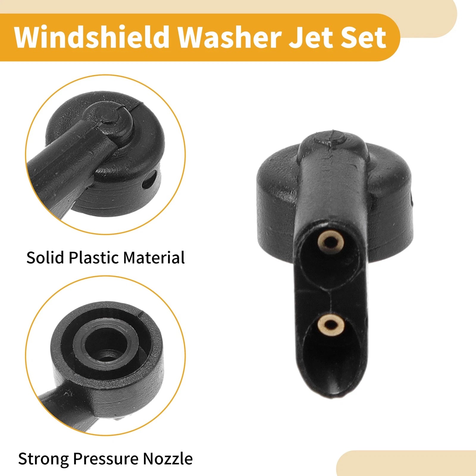 Windshield Washer Nozzle Kit for Audi A3 (2013–2020) No. 8V3955985