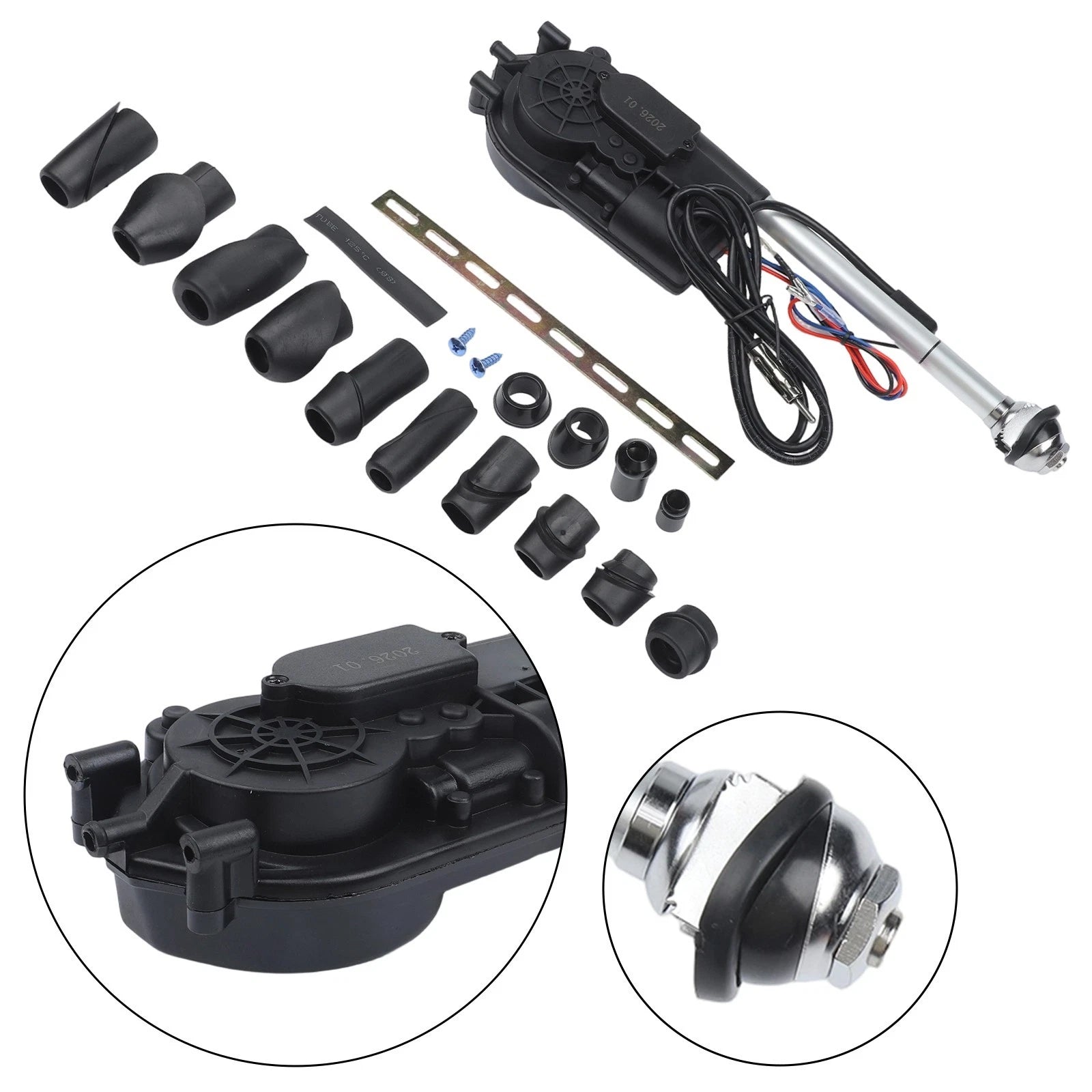 AM/FM Power Antenna Kit for Mercedes W140 W126 W124 W201 (1991–1999)