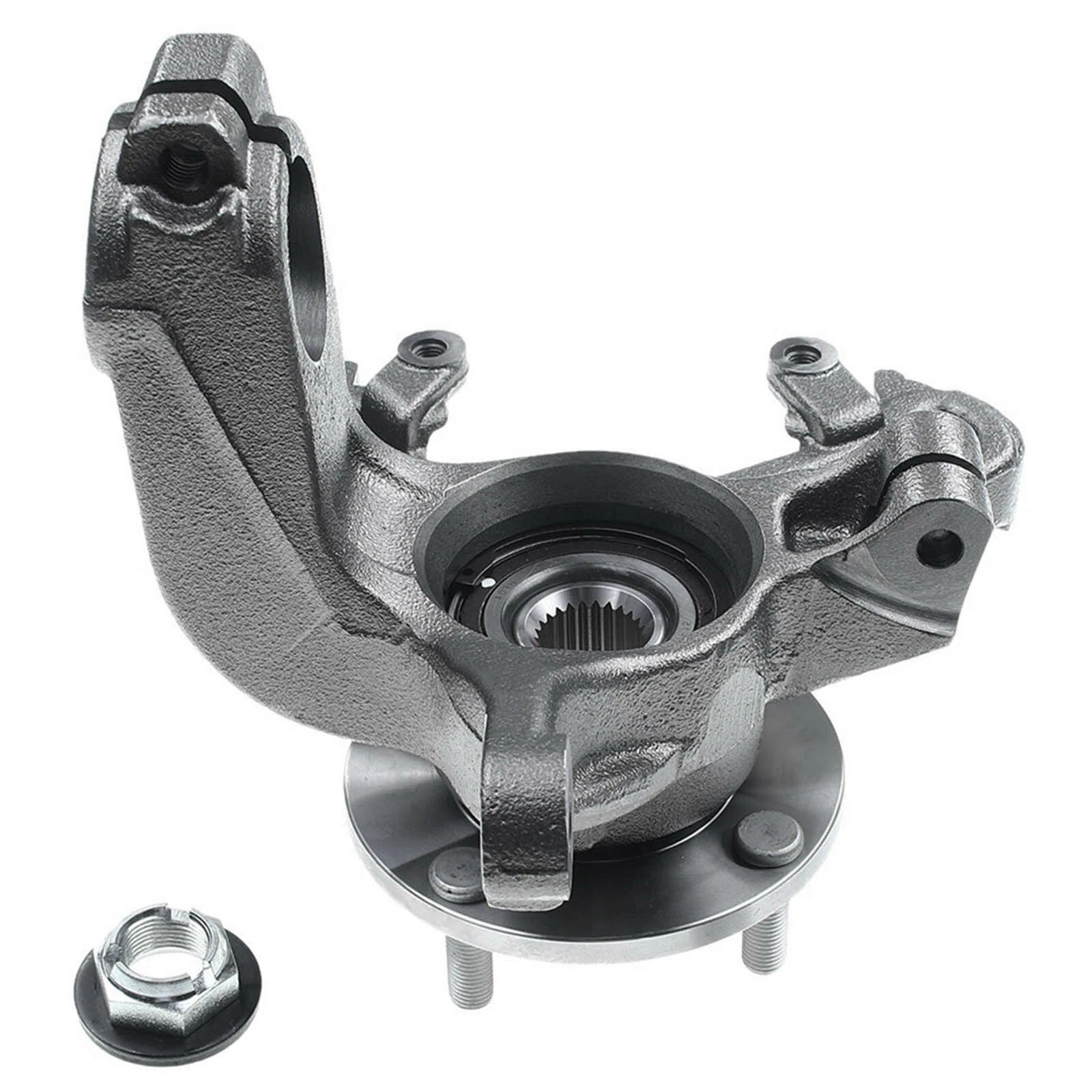 Front Left Steering Knuckle & Hub Bearing Assembly for Ford Focus (2000-2004)