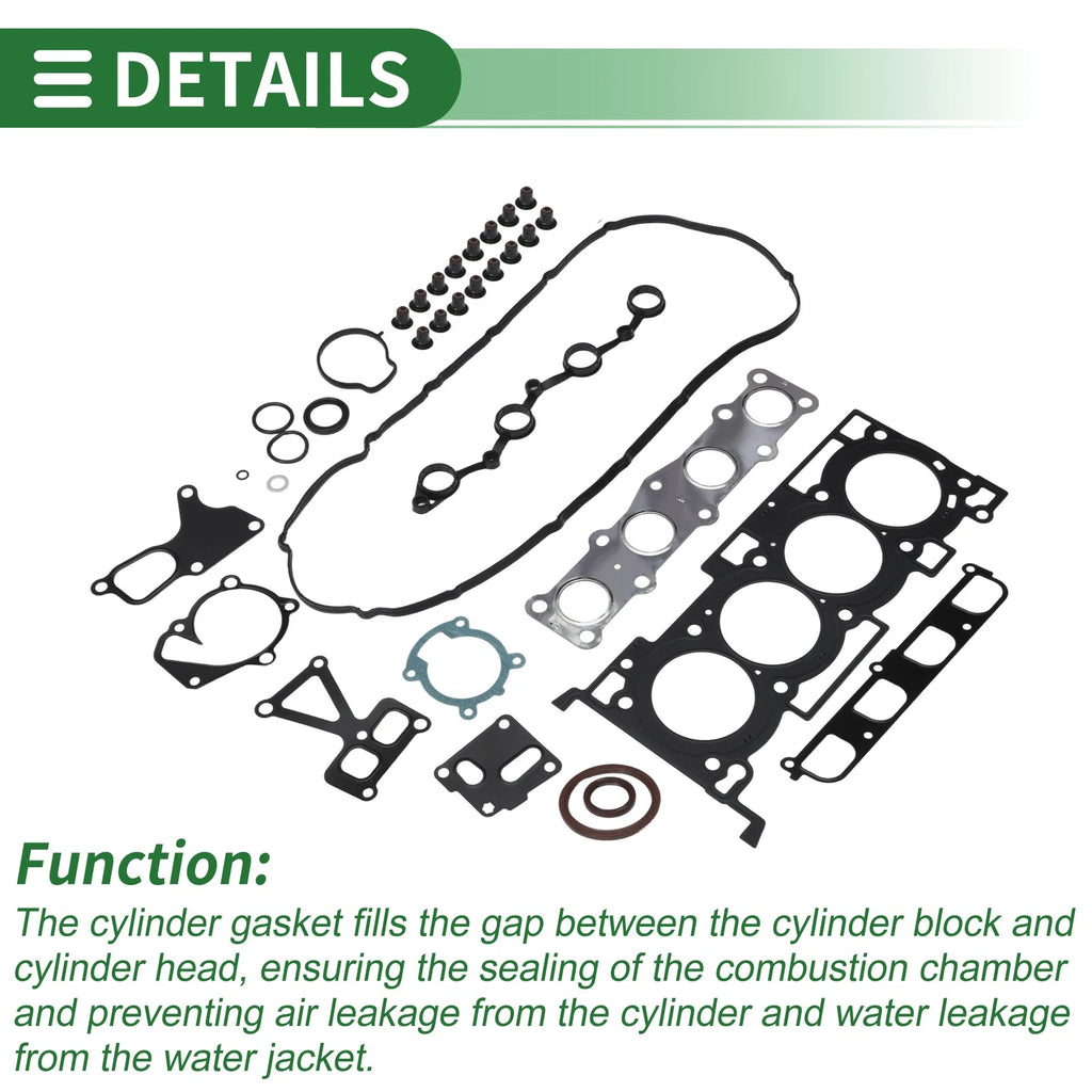 Set of 1 Cylinder Head Gasket for Hyundai Santa Fe Sport (2013–2019) No.209102CD00