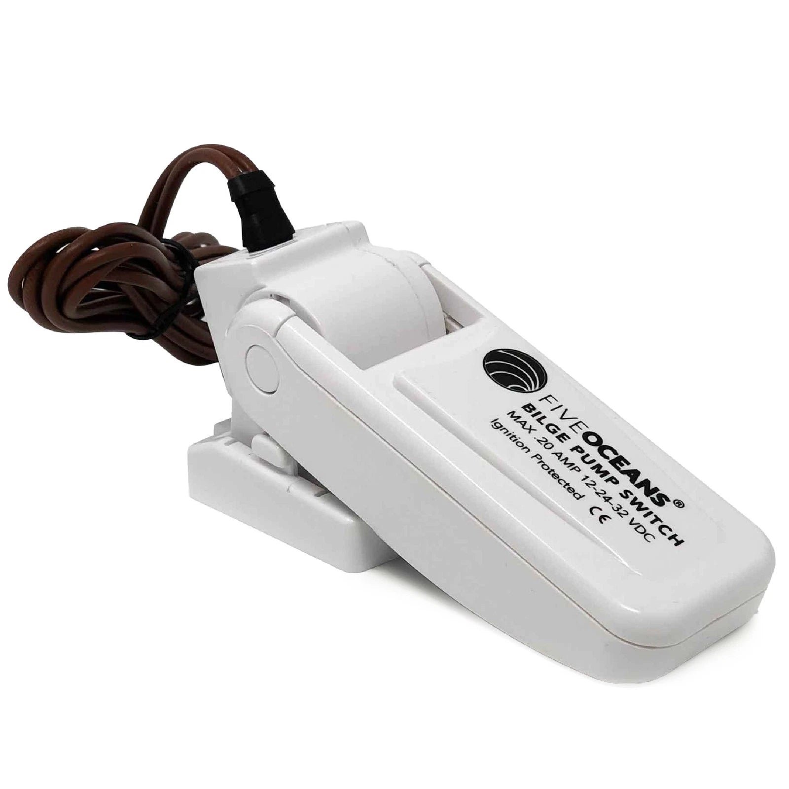 Automatic Bilge Pump Float Switch for Mercury (12-24-32 Volts, 20-Amps)