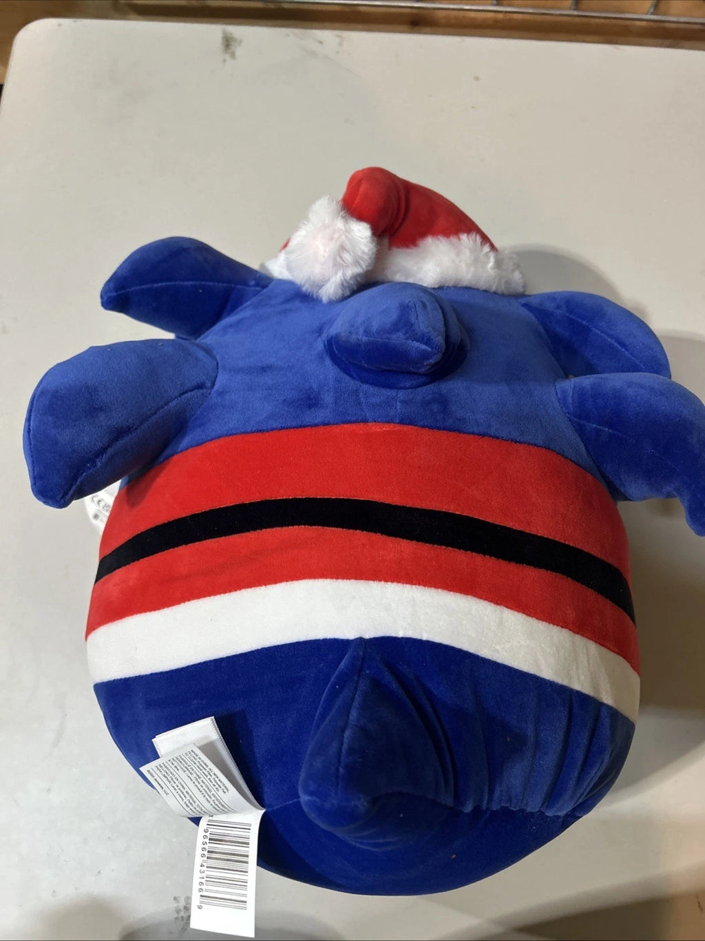 12” Sonic the Hedgehog Plush with Santa Hat Suit (2024)