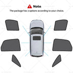 Magnetic Mesh Sun Blind Shades for Audi Q3 (2011–2018)