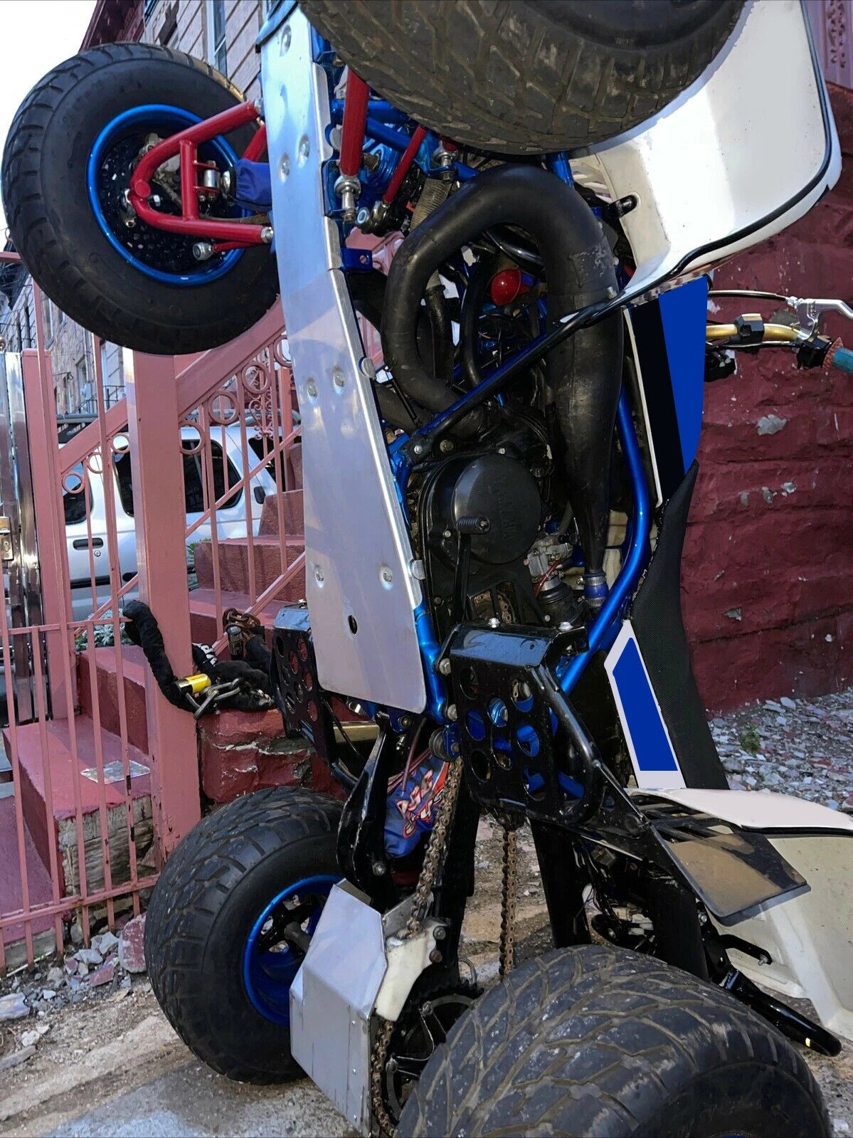 Skid Plate Guard Combo for Yamaha Banshee YFZ 350 (1997–2006)