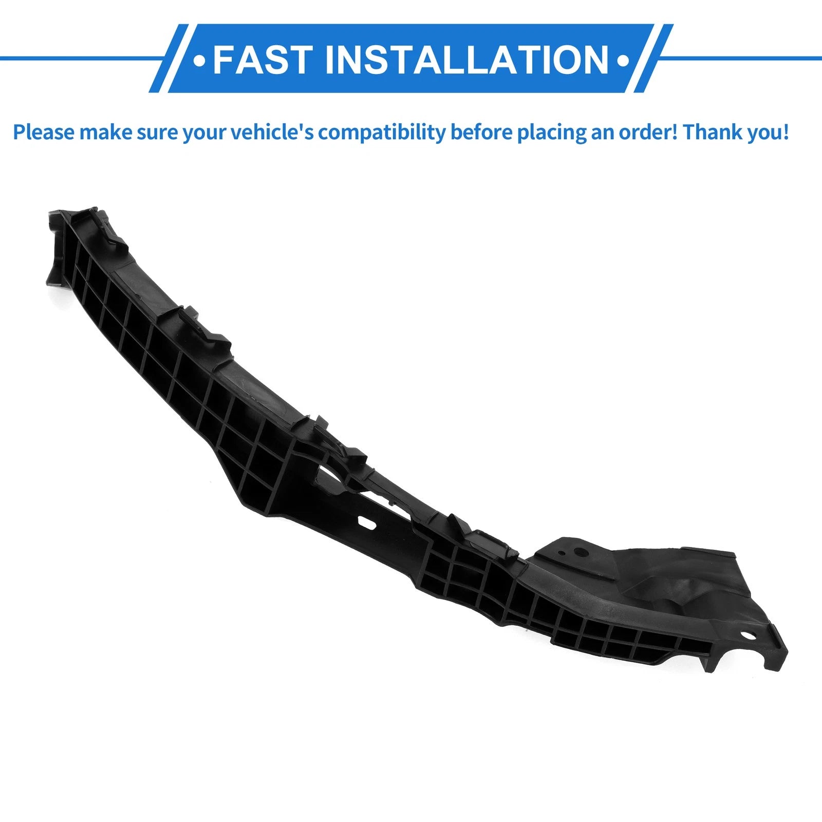 1 Pcs Front Right Bumper Retainer Bracket No. 71140TVAA00 for Honda Accord (2018–2019)