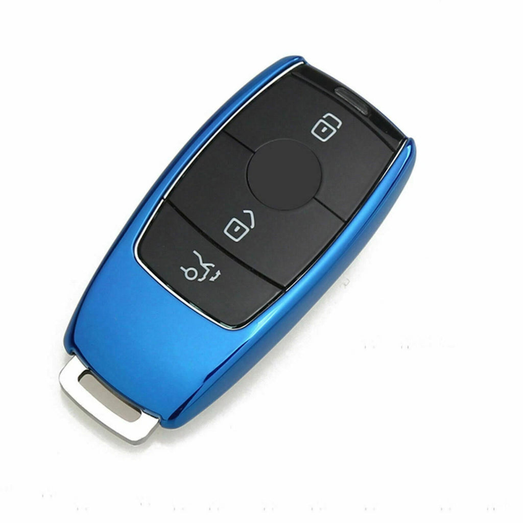 TPU Remote Key Fob Cover Case for Mercedes E-Class (2014-2024)